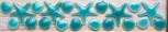 Fregio Star Acqua 5,5 &#215; 30