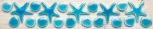 Fregio Star Turchese 5,5 &#215; 30