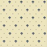 Gl11-02 Giglio Blu su Crema 20x20 
