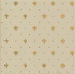 Giglio ORO 24kt su Panna 20x20