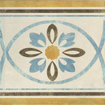 Rivalta Greca Fiore Crema 20x20 