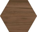 Hexagono Belice Noce 51,9x59,9