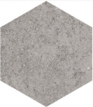 Hexagono Benson Gris 23x26,6