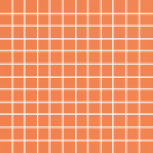 Flexi Mosaico Orange Mat 30*30
