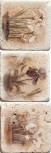 Inserto Travertino Mix3 10x30 .   3  1010