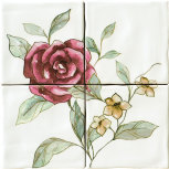 Jardin Rosa 20x20