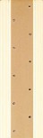 MRV031 Listello Avorio 9,5x30 
