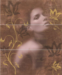 Decor Allure-1 Chocolate 60x50