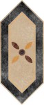 Mauriziano Losanga lato Giallo-Nero-Tortora 14x34 