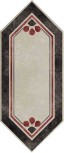 Canali Losanga lato Grigio-Nero-Bordeaux 14x34 