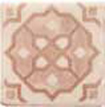 Dec Arabesco Marron Prov.Crema 10x10