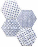 Marrakech Mosaic Azul 15 &#215; 15 