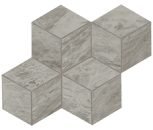 Marvel Stone Bardiglio Grey Mosaico Esagono Lappato 30x35