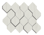 Marvel Stone Bianco Dolomite Mosaico Esagono 3D 28,2x35,3