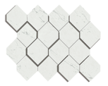 Marvel Stone Carrara Pure Mosaico Esagono 3D 28,2x35,3