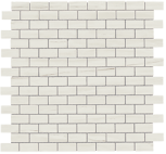 Marvel Stone Bianco Dolomite Mosaico Lappato Burattato 29,8x29,8