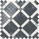 Marvel 30,530,5 Noir Mix Diagonal Mosaic 