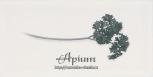 Decor Apium Blanco 10x20