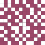 Mosaico Shine White-Lila 30x30