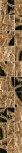 Mosaico Foglia Oro Fandango 5x32,1