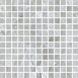 Mosaico Grey Leather 30x30