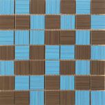 Mosaico Line Azul 25x25