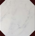 Octagon Marmol Blanco 20x20