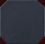 Octagon Negro Mate 20x20