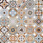 Octogono Musichalls Multicolor 20x20