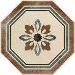 Rivalta Ottagona Lato Tortora 24x24 