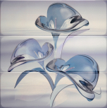 Composicion 7015-7016-7017 Murano III Perla 75x75 