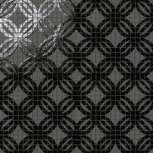 FM Ring Black Mosaico 30x30