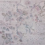 Roseton Ariel Gris set4 50x50
