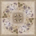 Roseton Cake Beige set4 50x50