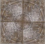 Roseton Pipa Cuero 100x100