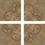 Rosone Brown 80x80 