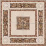 Rosone Travertino Crema S4 84x84 