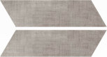 Set Dress Grey Chevron 6.8x23.9 