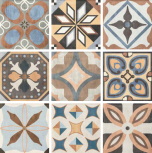Patchwork Colors Mix 20x20 