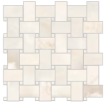 Rete Onice White Kry 30x30 