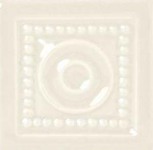 Bottone Savoy Bianco Luna 6,5x6,5