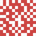 Shine Mosaico White-Red 30x30