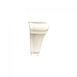 Bianco Luna 4,5x5,5 Spigolo esterno Bordo Sagomato C-Cap
