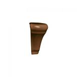 Marrone Moka 4,5x5,5 Spigolo esterno Bordo Sagomato C-Cap