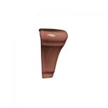 Rosso Borgogna 4,5x5,5 Spigolo esterno Bordo Sagomato C-Cap