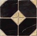 Taco Iliada-PR Negro 10,8x10,8 