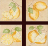 5962 Single Decor Limone S4  10x10