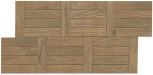 Treccia Brown Chestnut 28x53